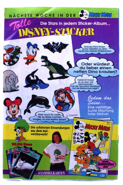 Walt Disneys Micky Maus Comic Nr. 39 (1992): Dagobert Duck - die hilfsbereiten Pinguine von Ehapa